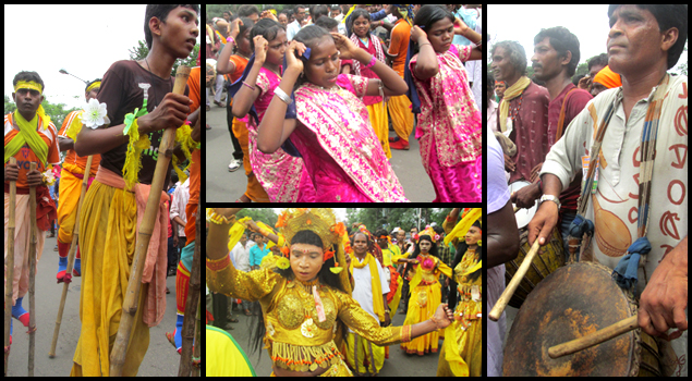 A slice of Biswa Bangla at 21 July rally