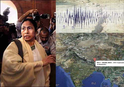 Chief Minister visits North Bengal to inspect earthquake damages, lends a supporting hand to Sikkim