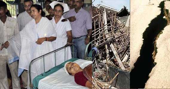 CM visits quake-hit areas in Sikkim, lends help to Chamling