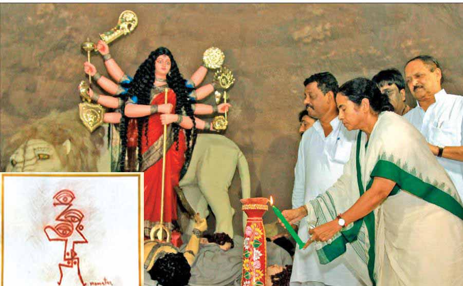 CM launches Calcutta police`s puja guide