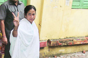 Ms. Mamata Banerjee wins at Bhowanipore, Trinamool captures Basirhat (North) seat, Trinamool has 185 seats in Assembly