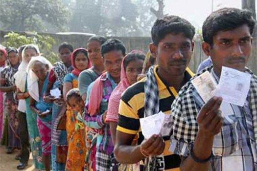 Peaceful polling in the first phase of Lok Sabha elections in Bengal