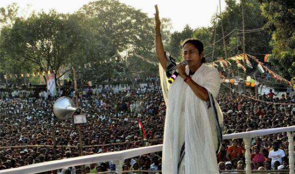 Plans to divide the people of Bengal will not succeed: Didi at Burrabazar