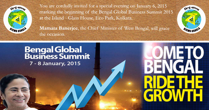 Bengal Global Business Summit 2015: Come to Bengal… Ride the growth
