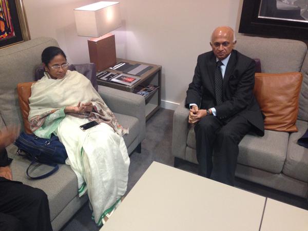 Mamata Banerjee arrives in London for five-day visit