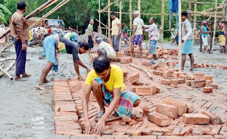 TMC ministers, elected representatives carry out flood relief operations in districts