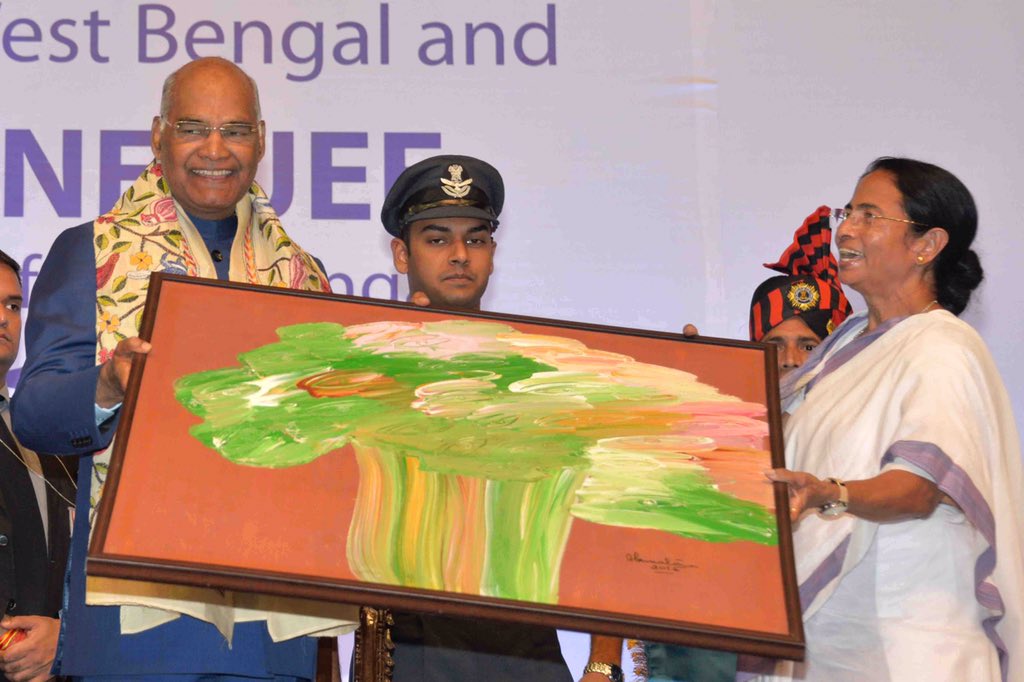 Bengal Govt felicitates President Kovind