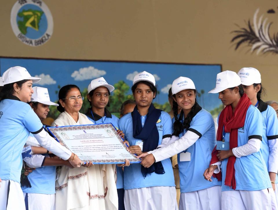 Dropout rate among girls decreased due to Kanyashree: Bangla CM