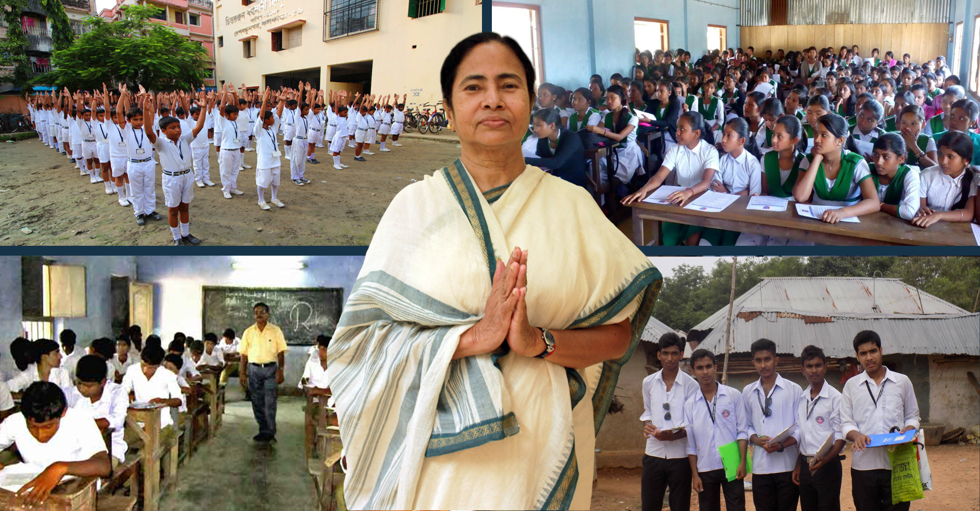 Great strides in school education in Bangla