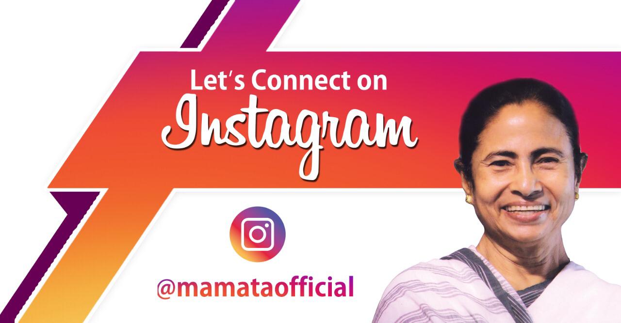 Mamata Banerjee joins Instagram