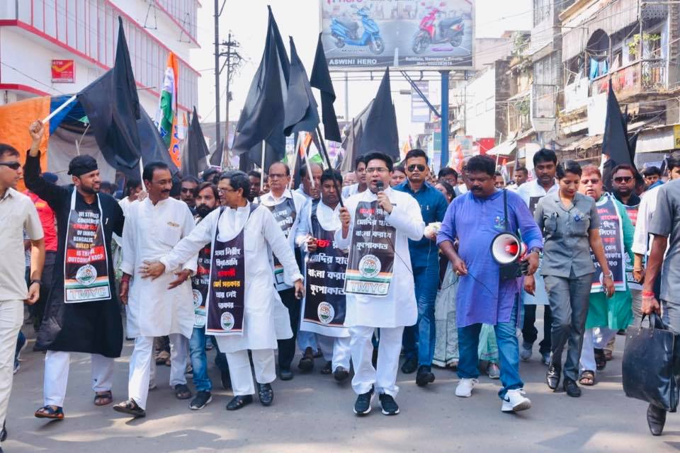 Tinsukia killngs – Abhishek Banerjee leads protests in Bankura and Purulia