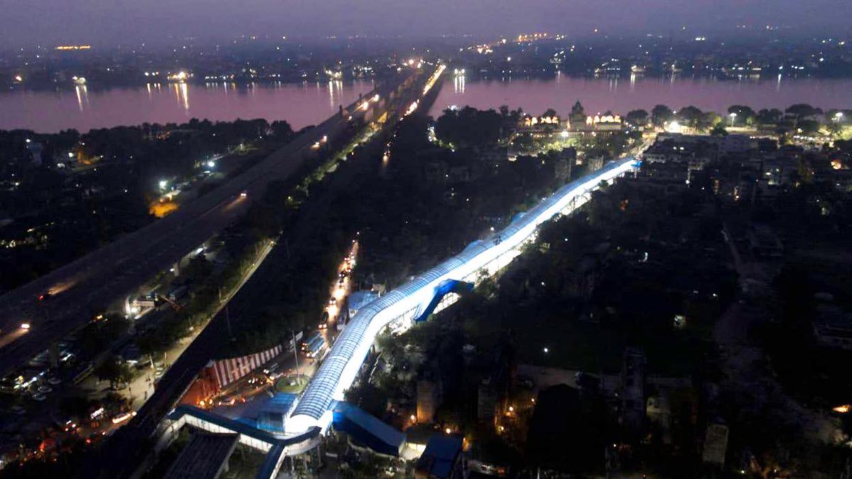 Mamata Banerjee’s Kali Puja gift – Skywalk at Dakshineswar