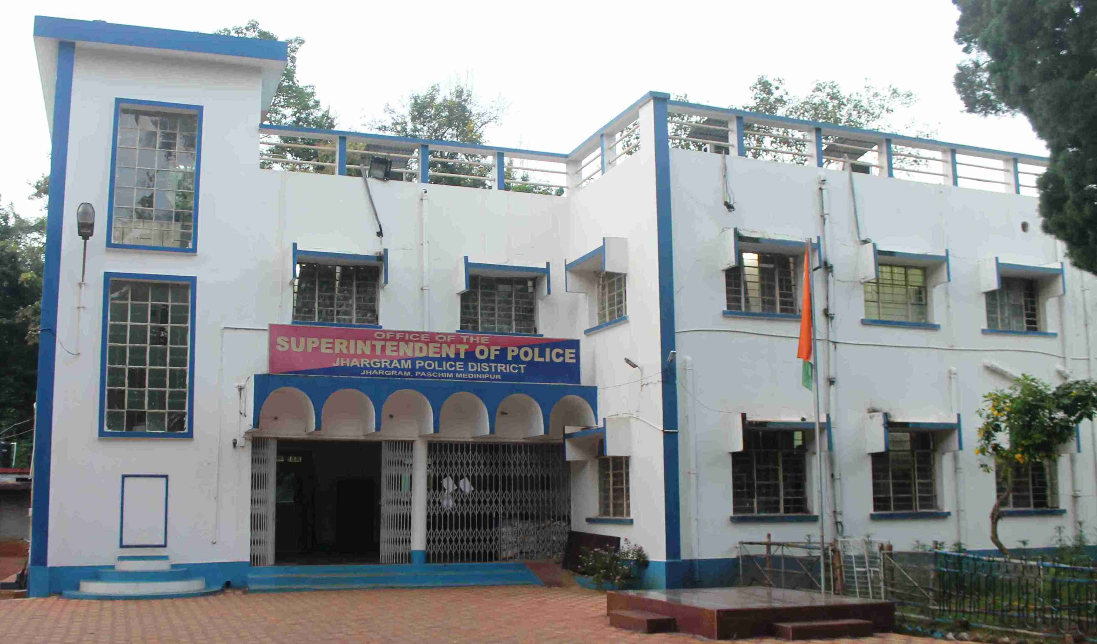 Model police line in Jhargram