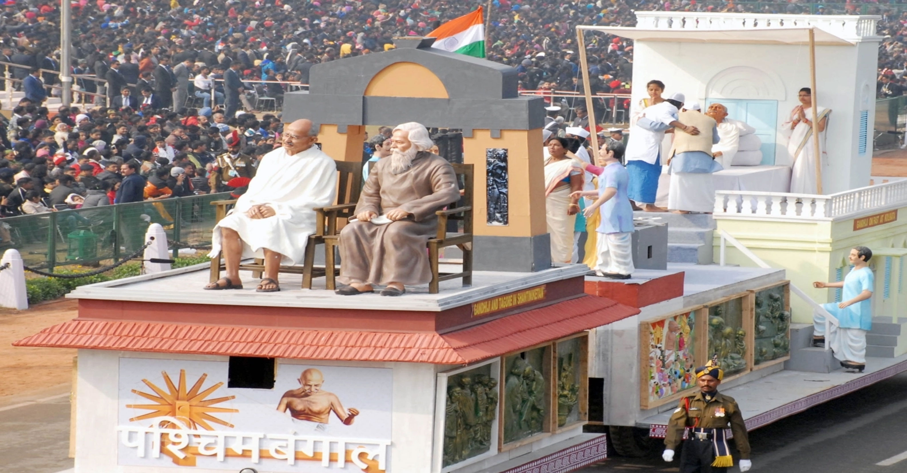 Bangla’s 2019 Republic Day tableau highlights Mahatma Gandhi’s ties with the State
