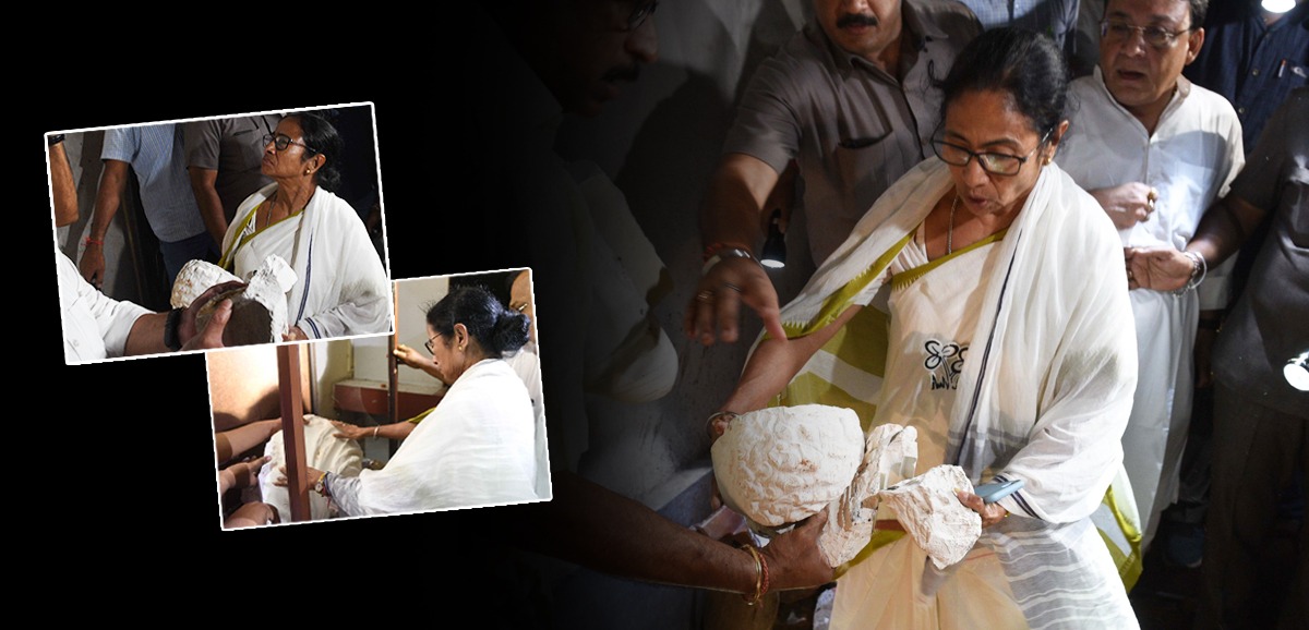Mamata Banerjee pens poem condemning vandalism of Vidyasagar’s statue