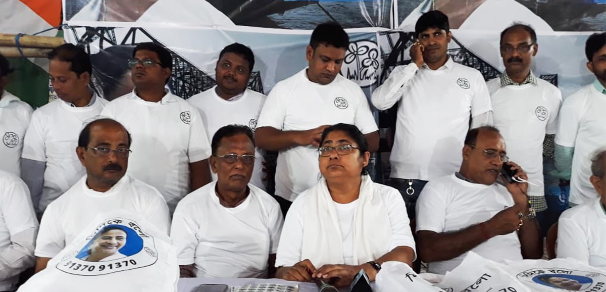 INTTUC leading hunger strike against disinvestment of 42 PSUs
