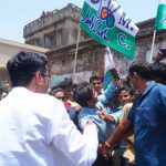 Abhishek Banerjee addresses a road show in Purulia town – 10.05.2019