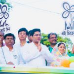 Abhishek Banerjee addresses a road show at Bishnupur, Diamond Harbour – 01.05.2019