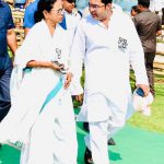 Abhishek Banerjee with Mamata Banerjee – 14.05.2019