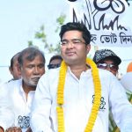 Abhishek Banerjee addresses a road show in Bankura town – 10.05.2019