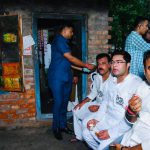 Abhisekh Banerjee interacted with common people in a tea stall in Kashipur-Alampur -25.09.2019