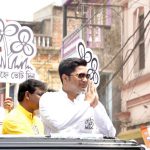 Abhisekh Banerjee on a road show in Bankura– 17.04.2019