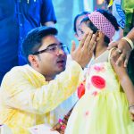 Abhishek Banerjee inaugurates Kali Puja of Netaji Sangha at Lalkuthi, Parthanagari – 26.10.2019
