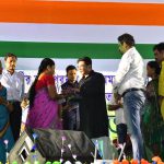 Abhishek Banerjee at the distribution ceremony of clothing at Maheshtala – 28.09.2019